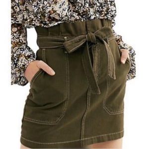 Free People Splendor in the Grass Skirt in Army, size 0